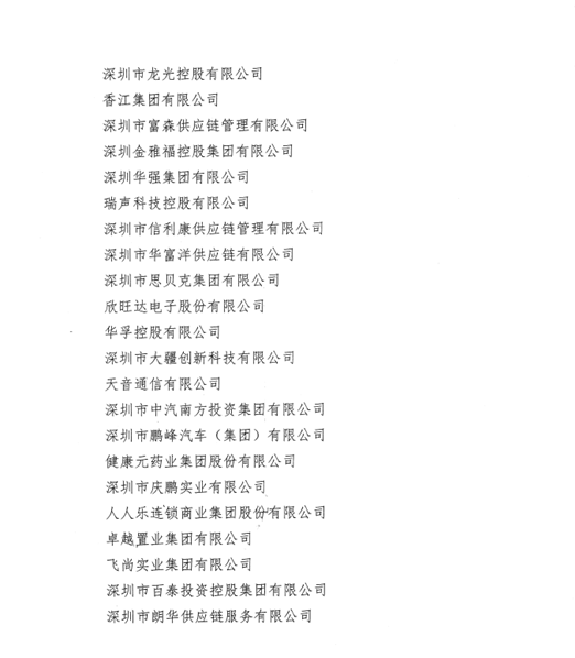 喜讯，AG8亚游供应链荣获“改革开放40周年深圳民营经济突出贡献企业”称号  